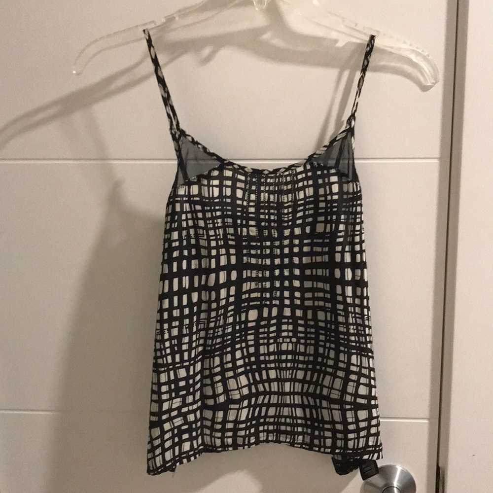 Forever 21 patterned silk top